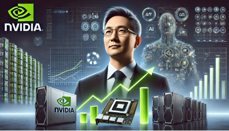 Nvidia’s CEO predicts AI reliance on lower computing costs